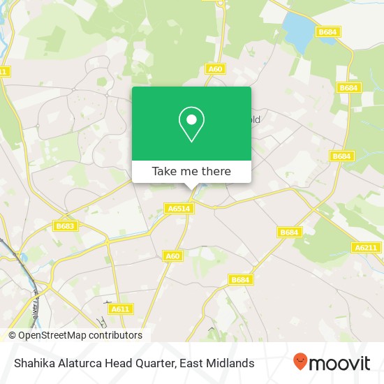 Shahika Alaturca Head Quarter map