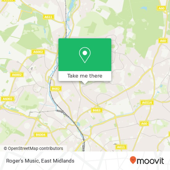 Roger's Music map