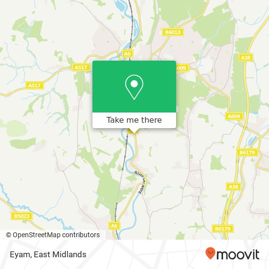 Eyam map