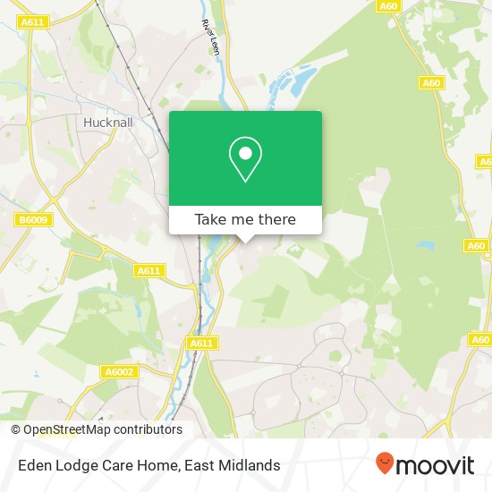 Eden Lodge Care Home map