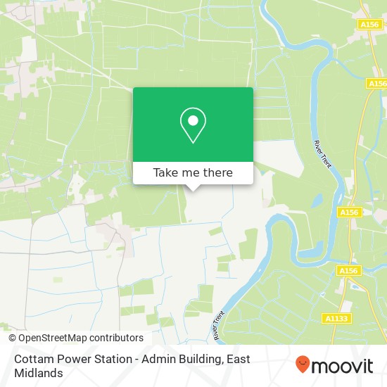 Cottam Power Station - Admin Building map