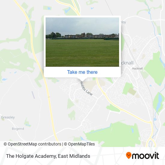 The Holgate Academy map