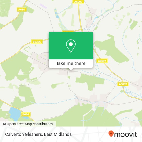 Calverton Gleaners map