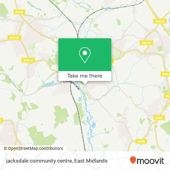jacksdale community centre map