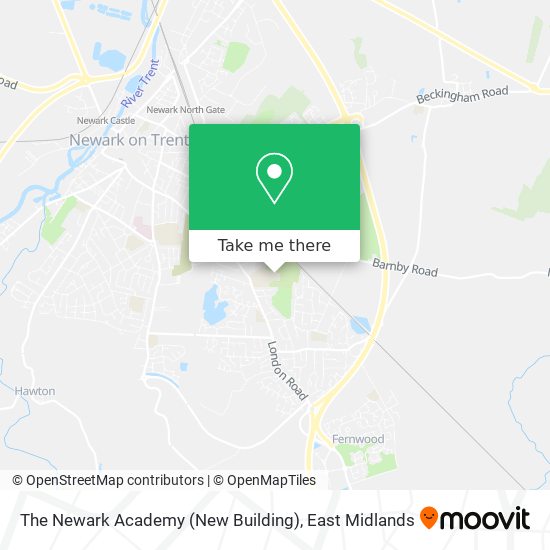 The Newark Academy (New Building) map