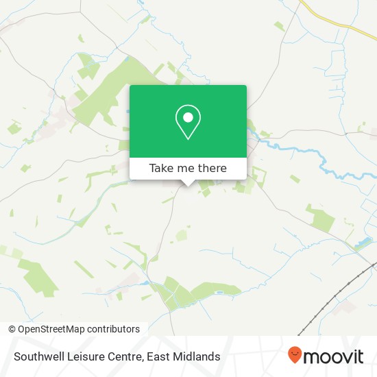 Southwell Leisure Centre map