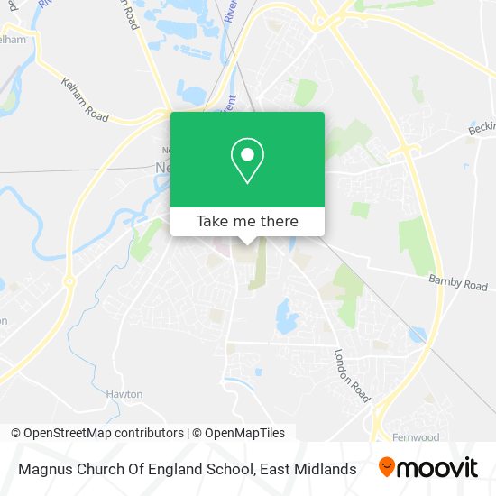 Magnus Church Of England School map