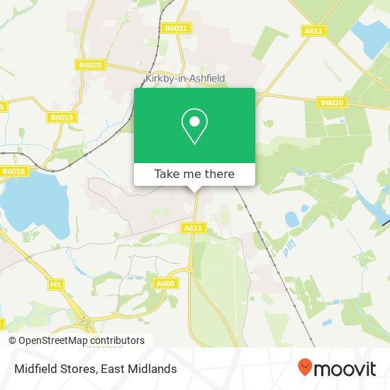 Midfield Stores map