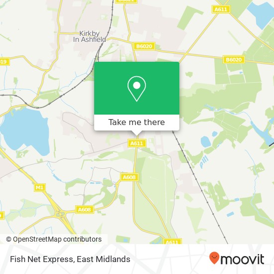 Fish Net Express map