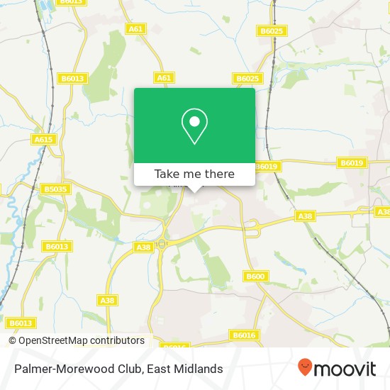 Palmer-Morewood Club map