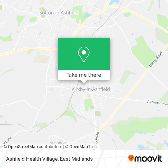 Ashfield Health Village map