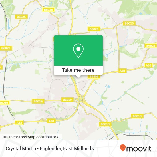 Crystal Martin - Englender map
