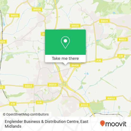 Englender Business & Distribution Centre map