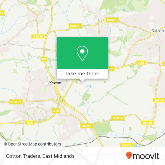 Cotton Traders map