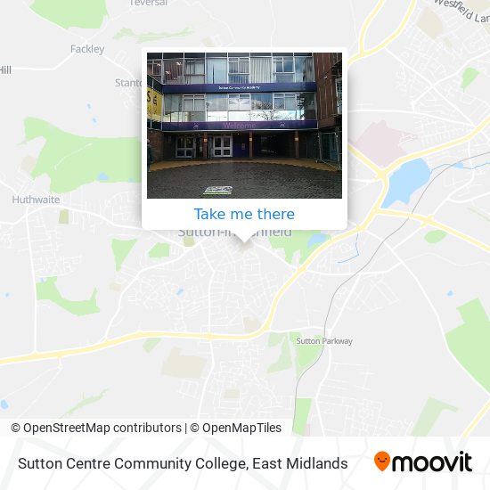 Sutton Centre Community College map