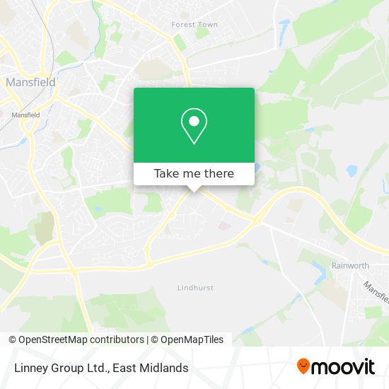 Linney Group Ltd. map