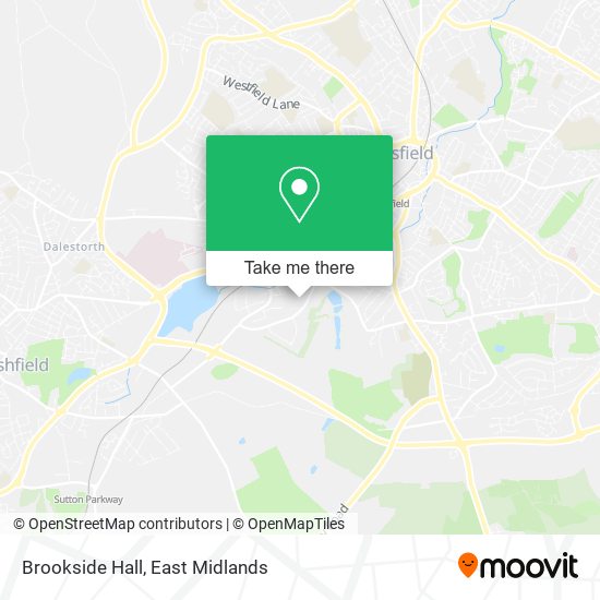 Brookside Hall map