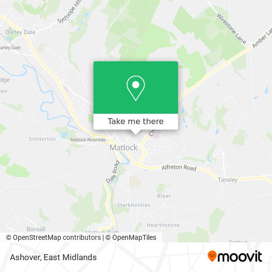 Ashover map