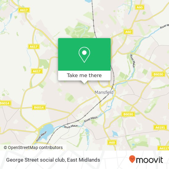 George Street social club map