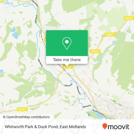 Whitworth Park & Duck Pond map