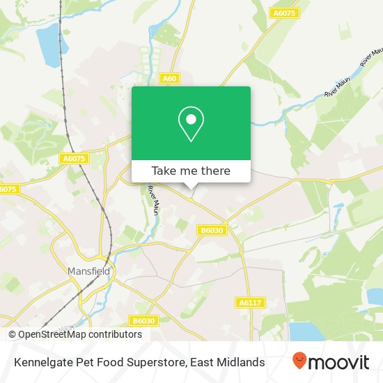Kennelgate Pet Food Superstore map