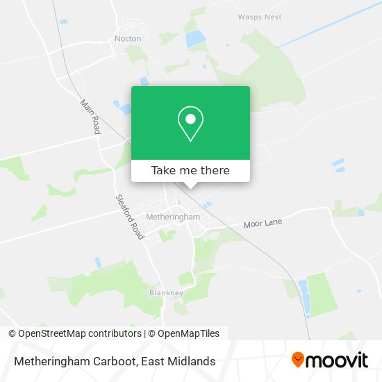 Metheringham Carboot map