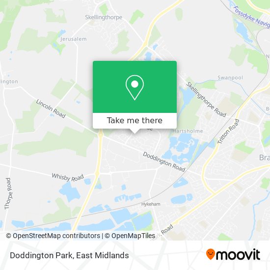 Doddington Park map