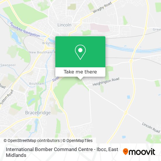 International​ Bomber Command Centre - Ibcc map