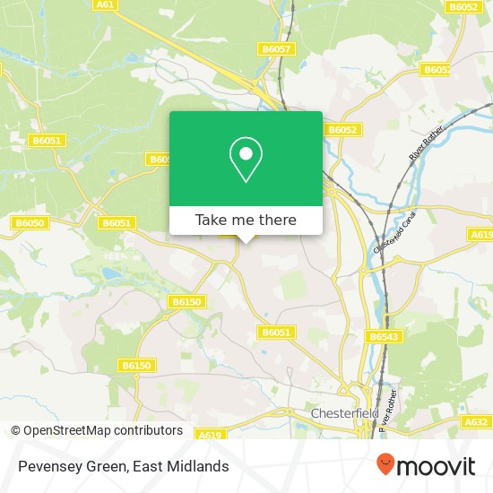 Pevensey Green map