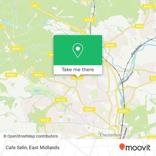 Cafe Selin map