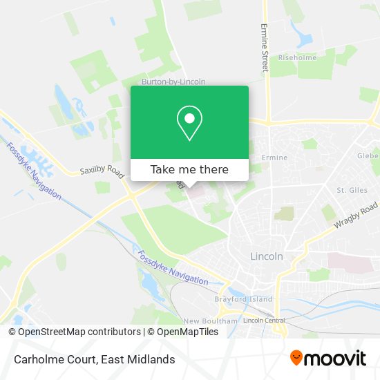 Carholme Court map