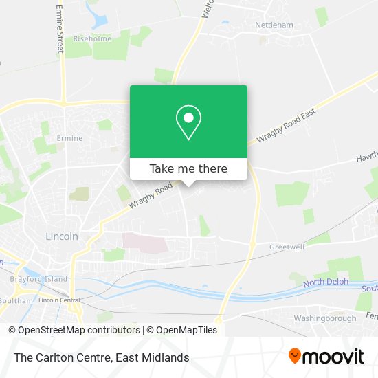 The Carlton Centre map