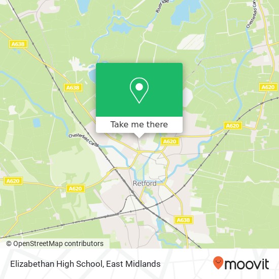 Elizabethan High School map