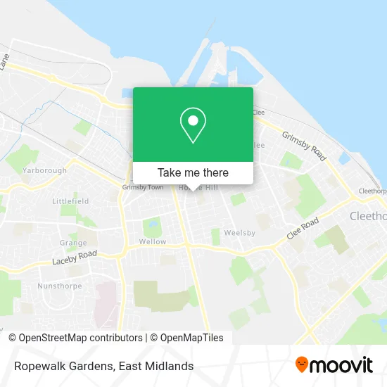 Ropewalk Gardens map