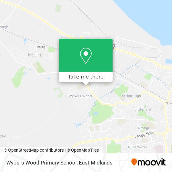 Wybers Wood Primary School map