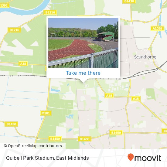 Quibell Park Stadium map