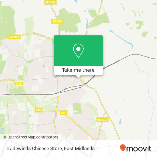 Tradewinds Chinese Store map