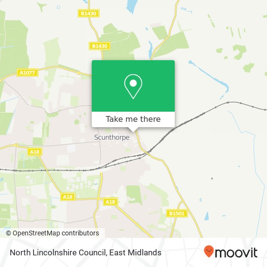 North Lincolnshire Council map
