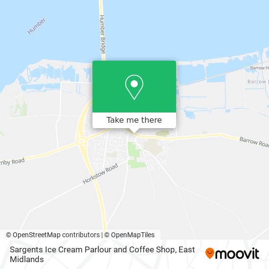 Sargents Ice Cream Parlour and Coffee Shop map