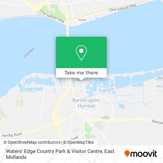 Waters' Edge Country Park & Visitor Centre map