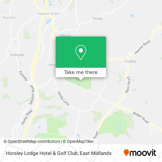 Horsley Lodge Hotel & Golf Club map