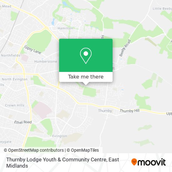 Thurnby Lodge Youth & Community Centre map