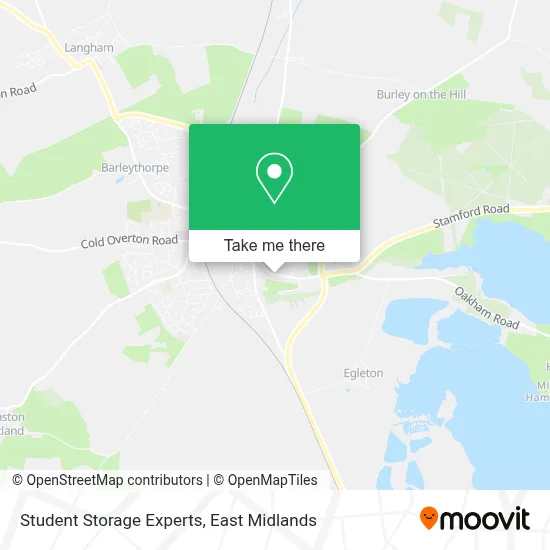Student Storage Experts map