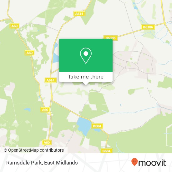 Ramsdale Park map