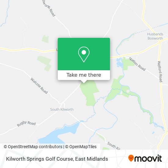 Kilworth Springs Golf Course map