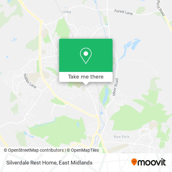 Silverdale Rest Home map