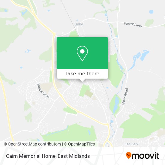 Cairn Memorial Home map