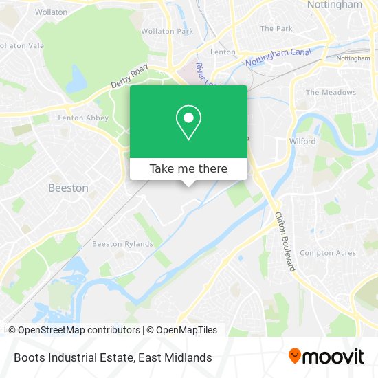 Boots Industrial Estate map