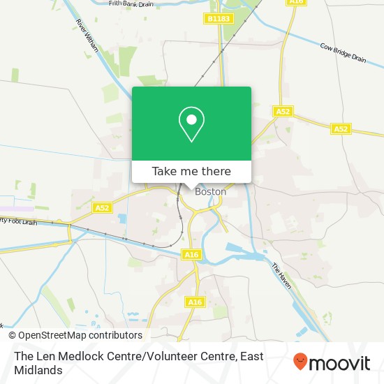 The Len Medlock Centre / Volunteer Centre map