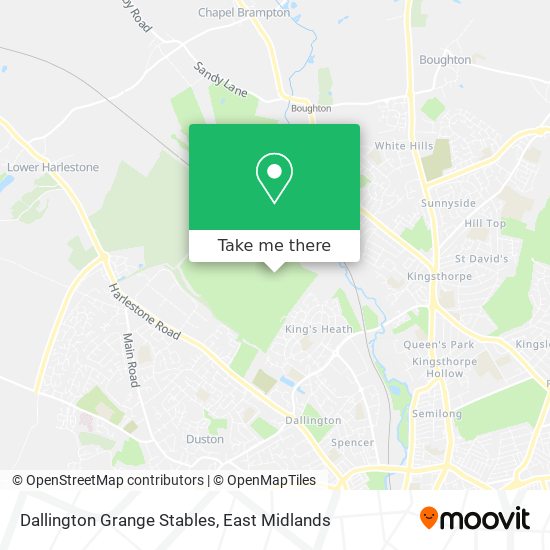 Dallington Grange Stables map